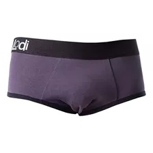 Kit 4 Cueca Lodi Slip Modal Extra Confort Black/silver 