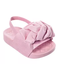 Chinelo Infantil Feminino Molekinha 2125.101 Rosa Camurça