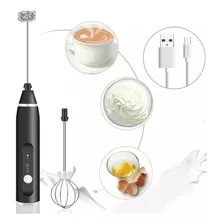 Mixer Batedor Misturador De Bebidas E Ovos Recarregavel