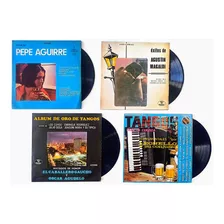 Combo 7 Promo 4 Discos Lps Tangos / Magaldi Gaucho Agudelo