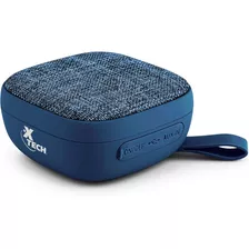 Miniparlante Xtech Portátil Bluetooth Y Mic Azul Xts-600bl 