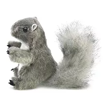 Folkmanis Mini Grey Squirrel Finger Puppet