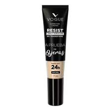 Corrector Líquido Resist Larga Duración Vogue 7ml Tono Natural