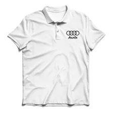 Remera Polo Chomba Hombre Caballero Bordada Logo Audi