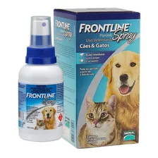 Frontline Spray Antipulgas E Carrapatos Caes E Gatos 100ml