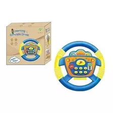 Volante Infantil Bebe Interactivo Luces Y Sonido Didactico 