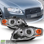 Par Faros Negro Interior Audi S4 Cabriolet 2008 4.2l