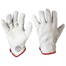 Pack 10 Guantes Trabajo Sin Forro Cabritilla Talla Estándar 