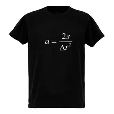 Camiseta T-shirt Formulas Matematicas Quimicas Fisicas R30