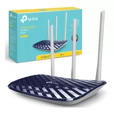 Roteador Tp-link Archer C20 4.0 Dual Band Sem Fio Ac 750mbp