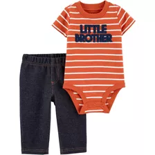 Conjunto Calça E Body Little Brother Child Of Mine