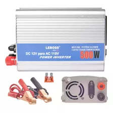 Inversor Tensão Placa Solar Leboss 500w 12v Para 110v