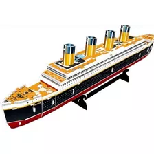 Quebra Cabeças 3d - R.m.s. Titanic - Pura História - 113 Pcs