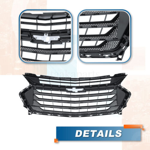 Front Bumper Upper Grille Grill Chrome For Chevy Chevrol Ddb Foto 6