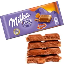 Milka Daim - Chocolate Ao Leite & Cristais De Caramelo - Imp