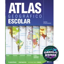 Atlas Geográfico Escolar (68p) Todolivro Crianças Filhos