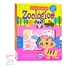 Vamos Explorar! Zoológico - Adesivos Grandes E Reutilizaveis Happy Books