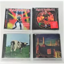 Kit 4 Cds Iron Maiden + Pink Floyd