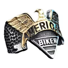 Anillo American Biker Aguila Hombre Moda Masculina 2021