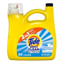 Tide Simply Detergente Líquido 3.78 L (89 Cargas)