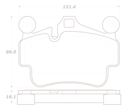 Pastillas Freno Porsche Cayman 2016-2023 Delantero, Trasero Foto 2