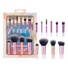 Kit De Brochas Mini Brush Travel Fantasy De Real Techniques, Color Violeta