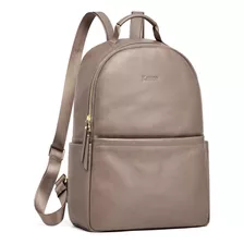 Kattee Mochila De Cuero Genuino Para Mujer, Mochila Antirrob