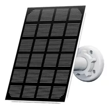 Panel Solar Para Camaras Unno Cm1491wt Micro-usb 3w Blanco