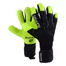 Guantes De Arquero Profesionales Buffon Supremo Neon Negro