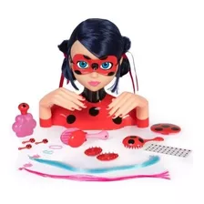 Boneca Busto Miraculous Ladybug Deluxe Com Acessórios Br1579