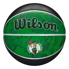 Balón Baloncesto Basketball Wilson Tidye Nba #7 Color Verde Oscuro-boss Celtics