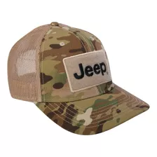 Jeep Texto Logo Camo Patrón Gancho Y Bucle Táctico Snapba.