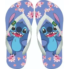 Chinelo Lilo & Stitch Tamanhos 23 Ao 44