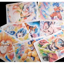 Dragon Ball Super, 9 Posters X $ 10990 + 3 De Regalos.