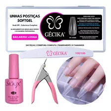 Tips De Gel Almond D&z Modelo Igual Tip Gel Lara Speed 500un