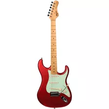 Guitarra Tagima Woodstock Strato Tg-530 Vermelho Metálico