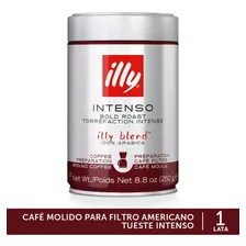 Illy Cafe Molido Filtro Americano Tueste Intenso 250g