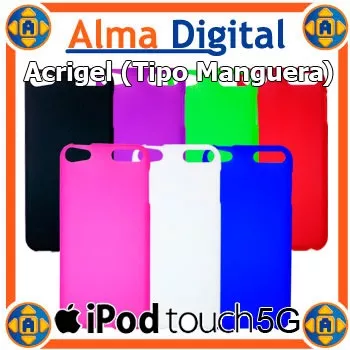 Forro Acrigel iPod Touch 5g Protector Gel Tipo Manguera 5