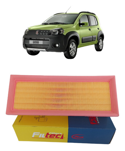 Kit Filtros Fiat Uno Way 1.4   Foto 2