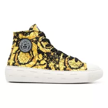 Sneakers Versace Originales Tenis Barroco High Tops Greca