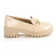 Sapato Feminino Mississipi Loafer Tratorado Q8551 Original