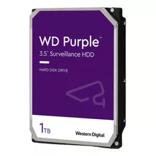 Disco Duro Western Digital Wd Purple 3.5 1tb Sata 5400 Rpm Color Plateado