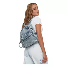 Mochila Mujer Denim Azul Corona