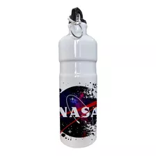 Botella De Agua Metalica Acero Inoxidable Nasa Clasico