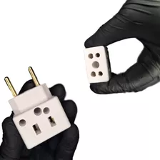 Adaptador De Tomada 10a E 20a Bob Esponja 01 Uni Plugue Pino