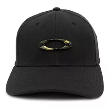 Boné Masculino Oakley Tican Cap Preto Original Aba Curva