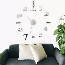 Decoración De Pared Grande Cozroom 3d Diy Del Reloj De Pared