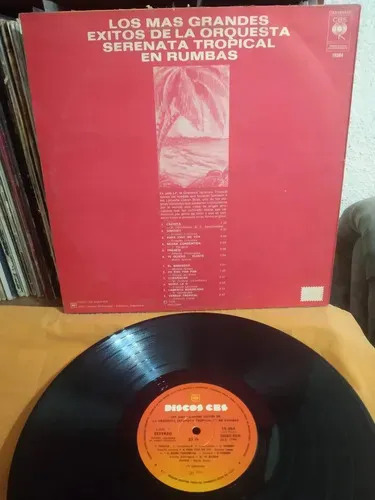 Orquesta Serenata Tropical en Rumbas - Grandes Éxitos De La Orquesta Serenata Tropical en Rumbas - vinilo 1985