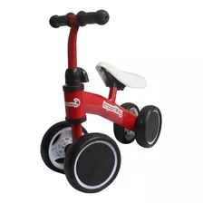 Mini Bicicleta Infantil Sem Pedal Equilíbrio 4 Rodas - Cores Cor Azul