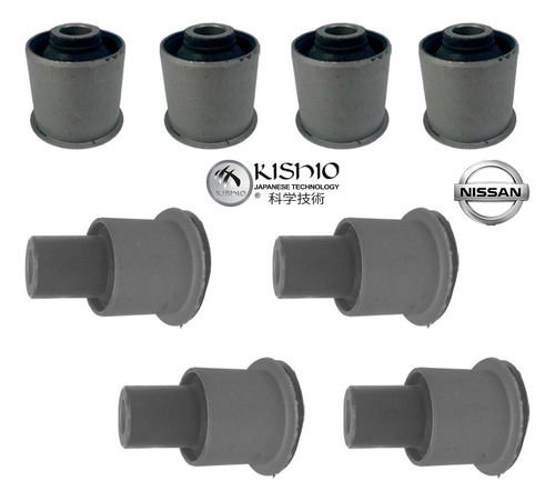 Bujes  Rotulas  Bieletas  Gomas Nissan Frontier 4x2 15-19 Foto 4